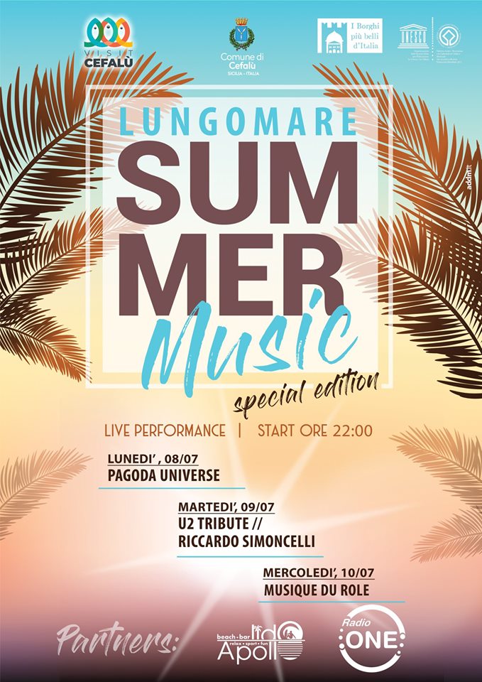 LUNGOMARE SUMMER MUSIC a Cefalù la special edition