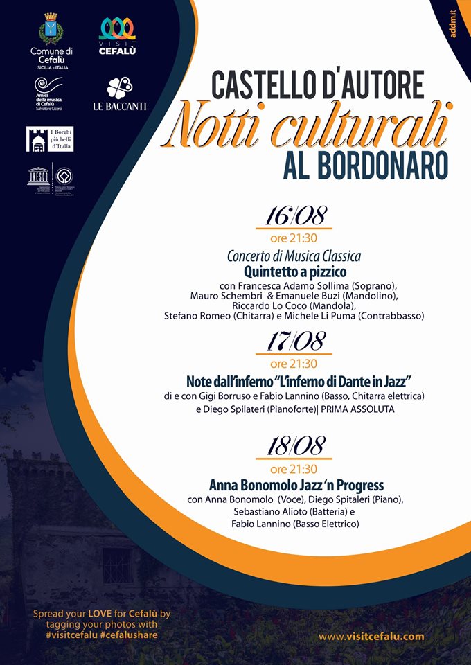 CASTELLO D’AUTORE Notti Culturali al Bordonaro