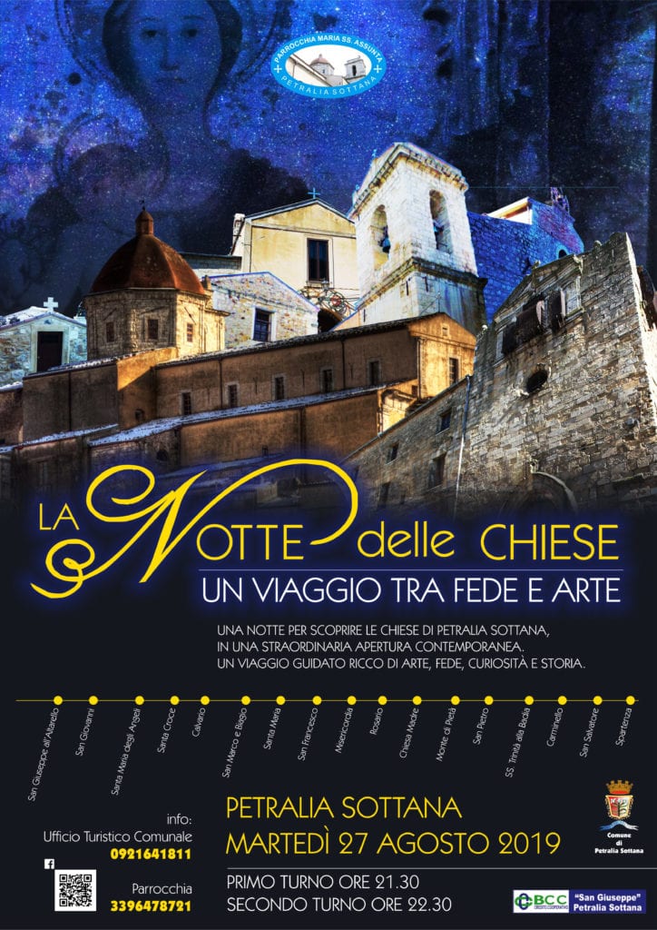 LA NOTTE DELLE CHIESE Petralia Sottana