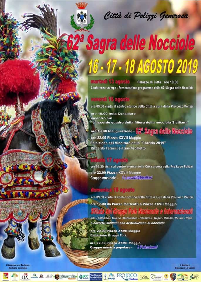 LE NOCCIOLE DI POLIZZI GENEROSA LA SAGRA 2019
