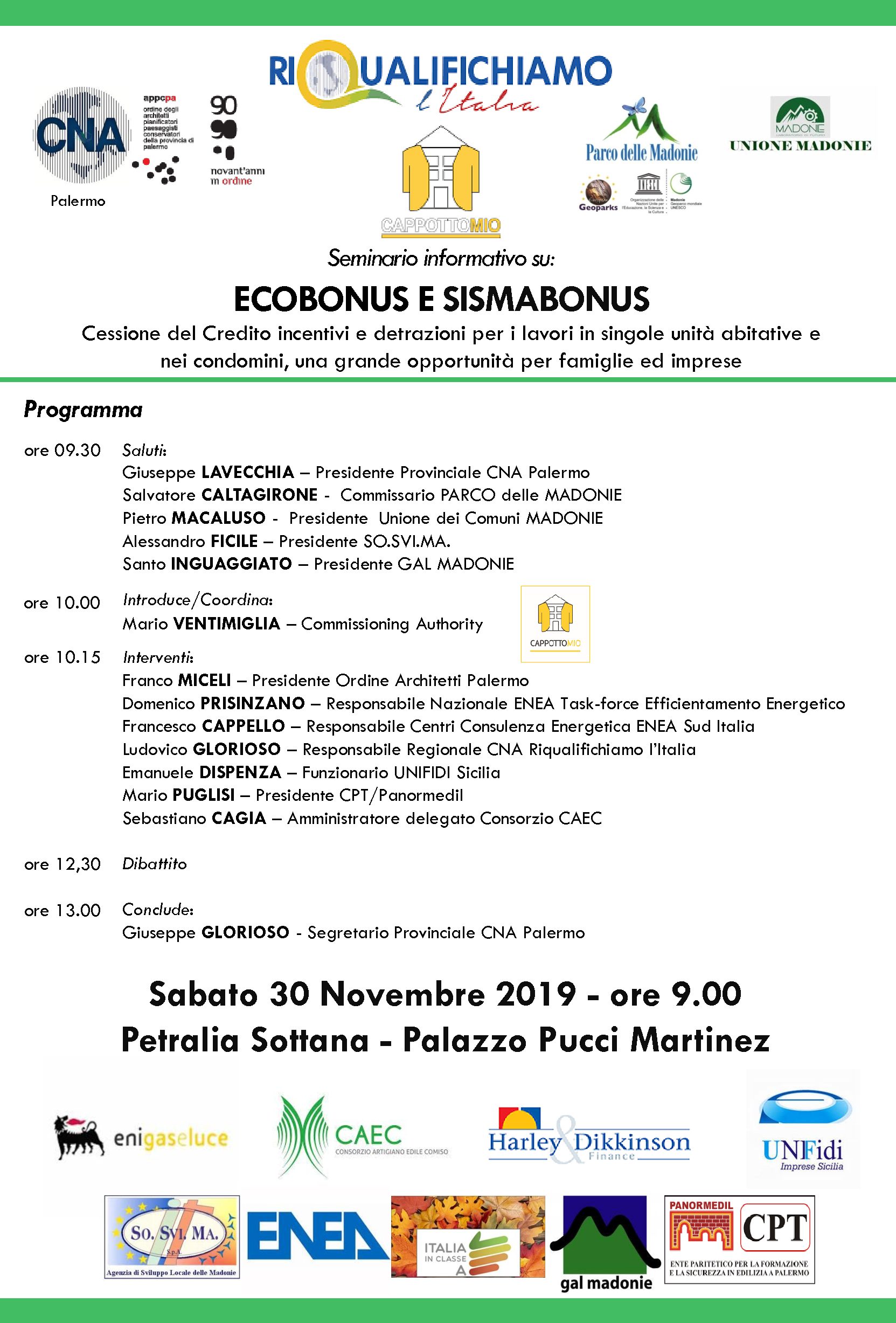 RIQUALIFICHIAMO – Seminario Informativo