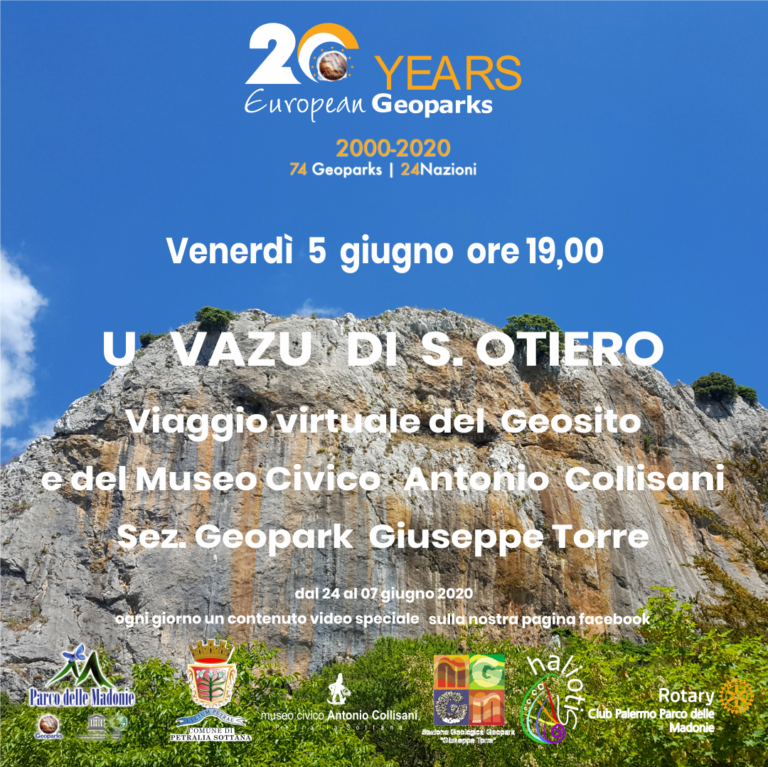 U VAZU DI S.OTIERO Viaggio virtuale del geosito e del Museo Civico Antonio Collisani e Sez.Geopark Giuseppe Torre