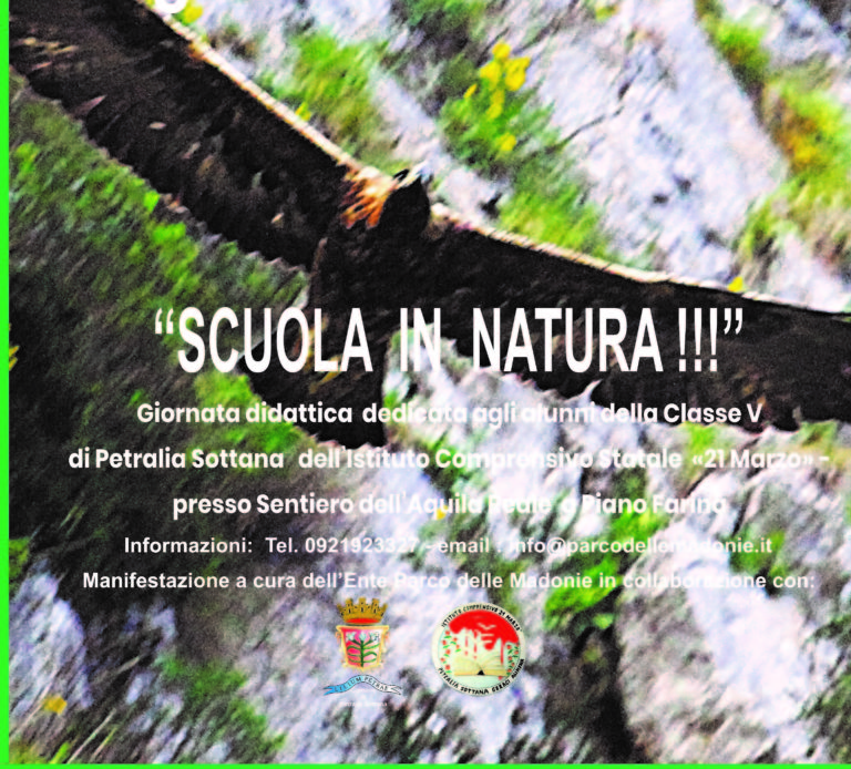 SCUOLA IN NATURA -IL SENTIERO DELL’AQUILA REALE #EGNWeek21