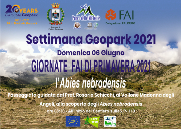 #EGNWeek21 GIORNATE FAI DI PRIMAVERA-ALLA SCOPERTA DELL’ ABIES NEBRODENSIS