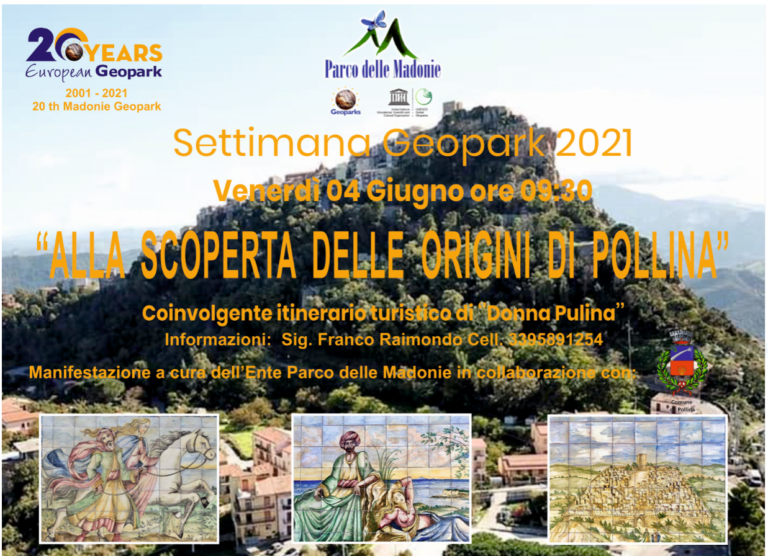 #Egnweek21 MITO E LEGGENDA LA FUITINA DI DONNA POLINA ALLA SCOPERTA DI POLLINA.
