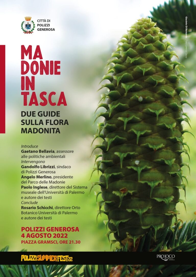 Alberi e arbusti delle Madonie” e le “Erbe e fiori delle Madonie” due tascabili facilmente consultabili in situ e un piacevole ricordo per gli escursionisti.