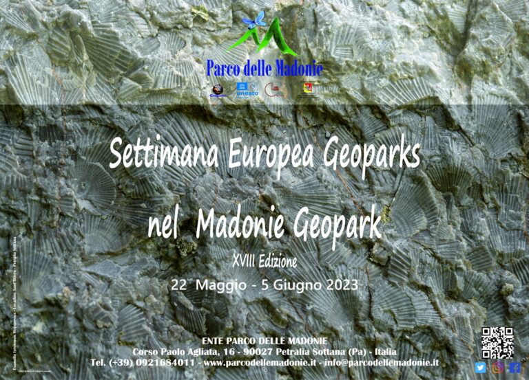 SETTIMANA EUROPEA DEI GEOPARCHI 2023 A BREVE IL PROGRAMMA