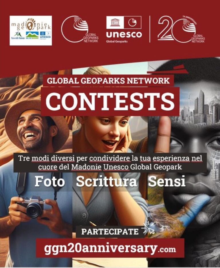 CONTEST un grande concorso per i 20 anni del Global Geoparks Network