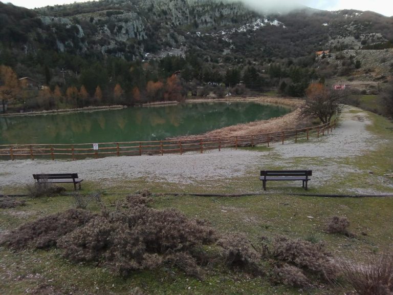 Ultimati i lavori di recupero del laghetto di Mandria del Conte, a Piano Zucchi, nel territorio del Comune di Isnello.