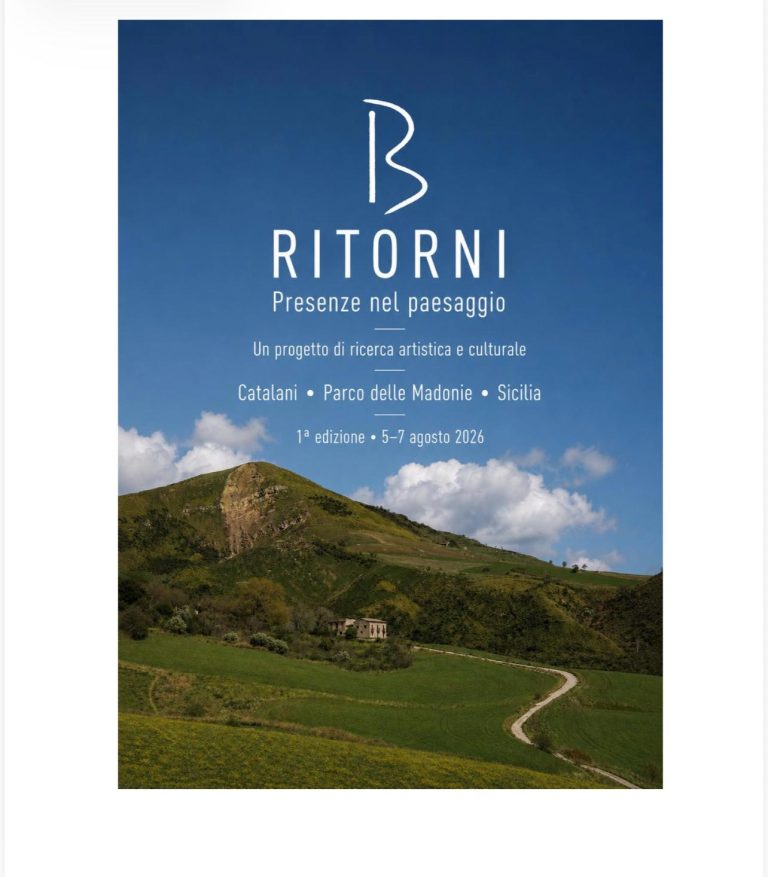 “RITORNI – Presenze nel paesaggio”: il Parco delle Madonie sostiene il progetto culturale che coniuga arte contemporanea, paesaggio e memoria collettiva